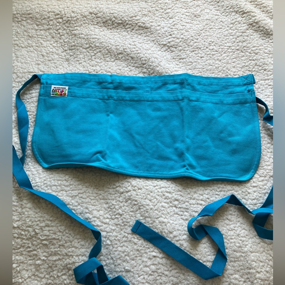Big Bud Press NWT Full Denim Waist Apron Artist Togs - never worn no longer sold - Picture 4 of 6